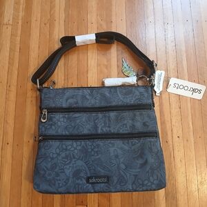 New With Tags Sakroots The Sak Indigo  Crossbody Bag